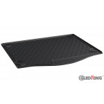Original Gledring Premium Gummi Kofferraummatte - FORD Focus HB III (mit Reserverad) 2011-2018